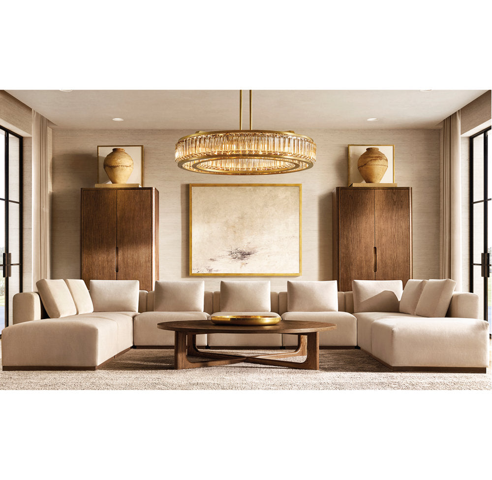 Mauriar Round Chandelier 37"