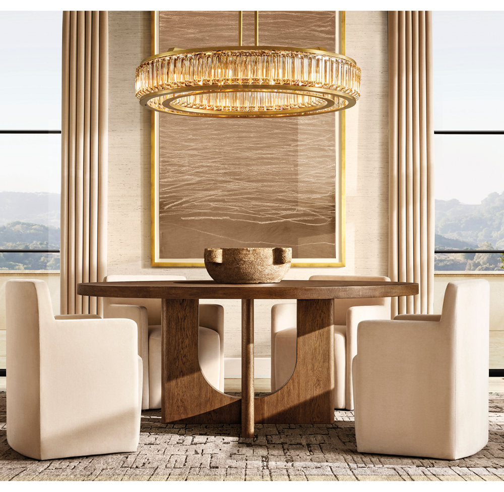 Mauriar Round Chandelier 37"