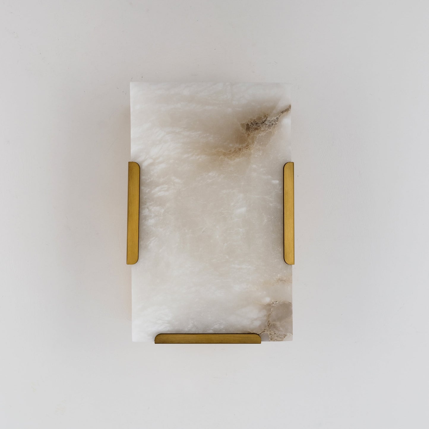 Harllow Calcite Single Wall Sconce 6“