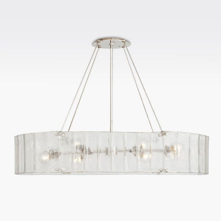 Willamette Oval Crystal Chandelier 48"