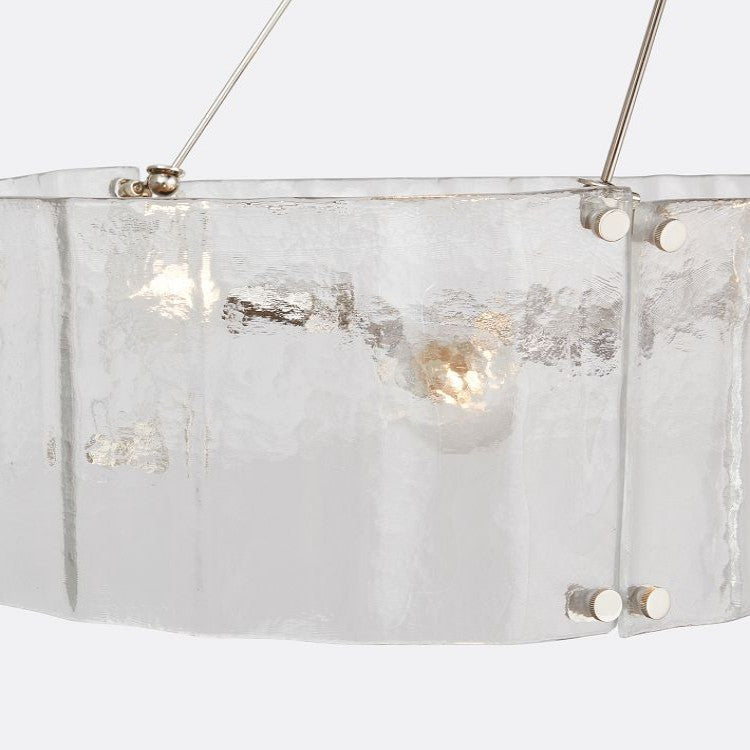 Willamette Oval Crystal Chandelier 48"