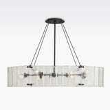 Willamette Oval Crystal Chandelier 48"