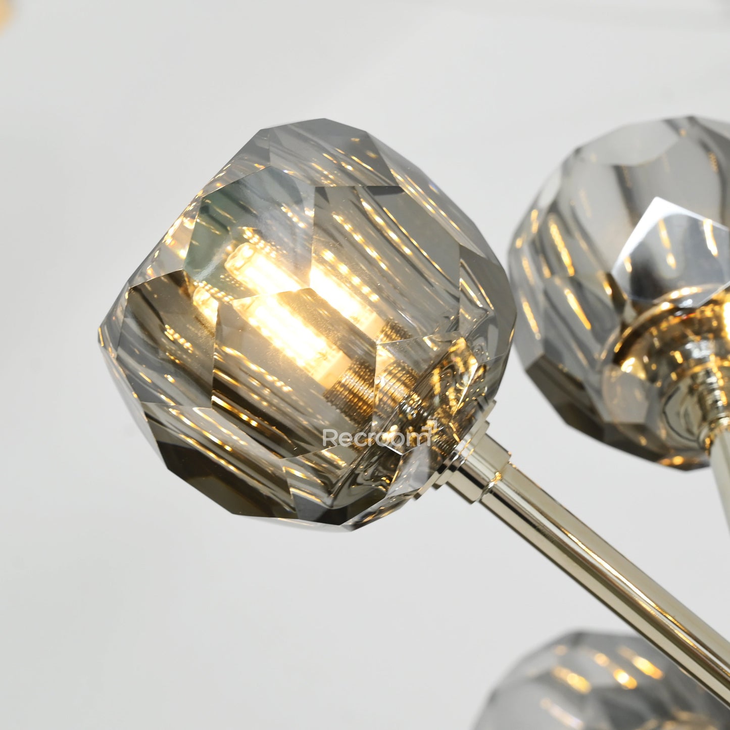 Boulew Crystal Glass Round Chandelier 36"