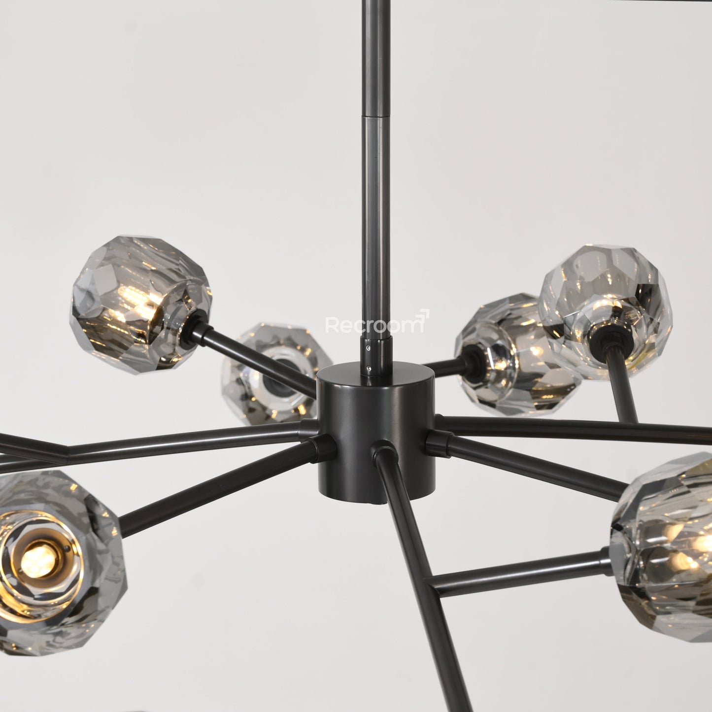 Boulew Crystal Glass Round Chandelier 60"