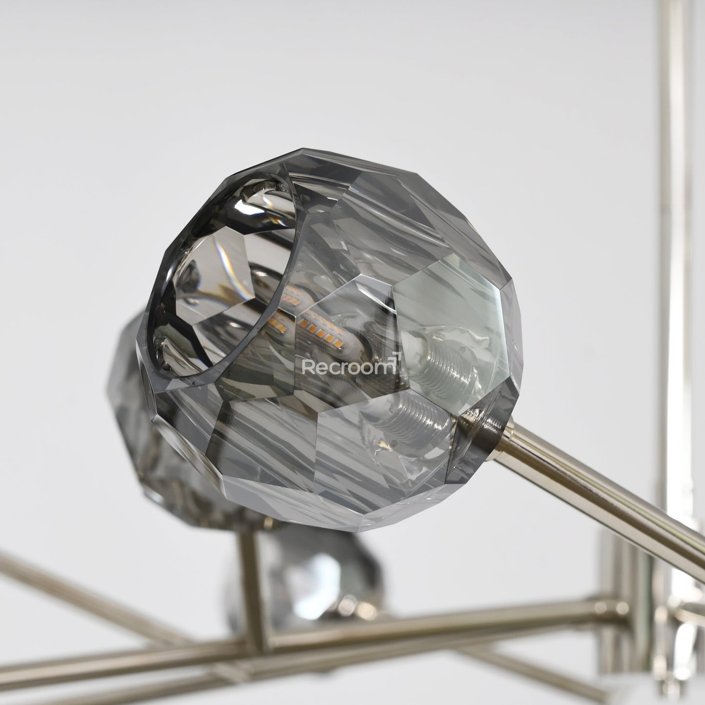 Boulew Crystal Glass Round Chandelier 72"