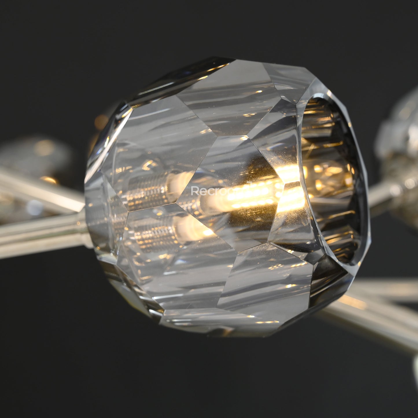 Boulew Crystal Glass Round Chandelier 60"