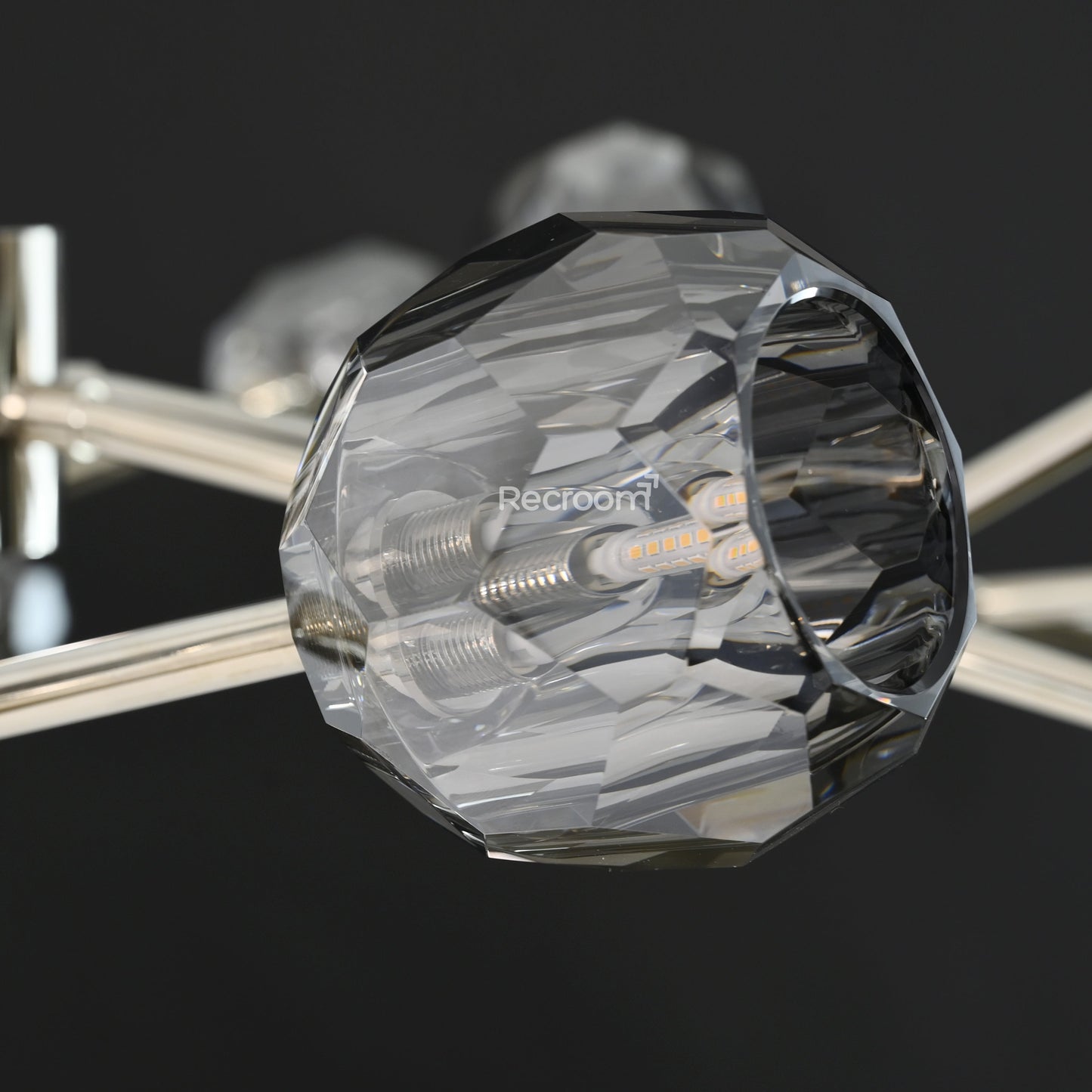 Boulew Crystal Glass Round Chandelier 60"