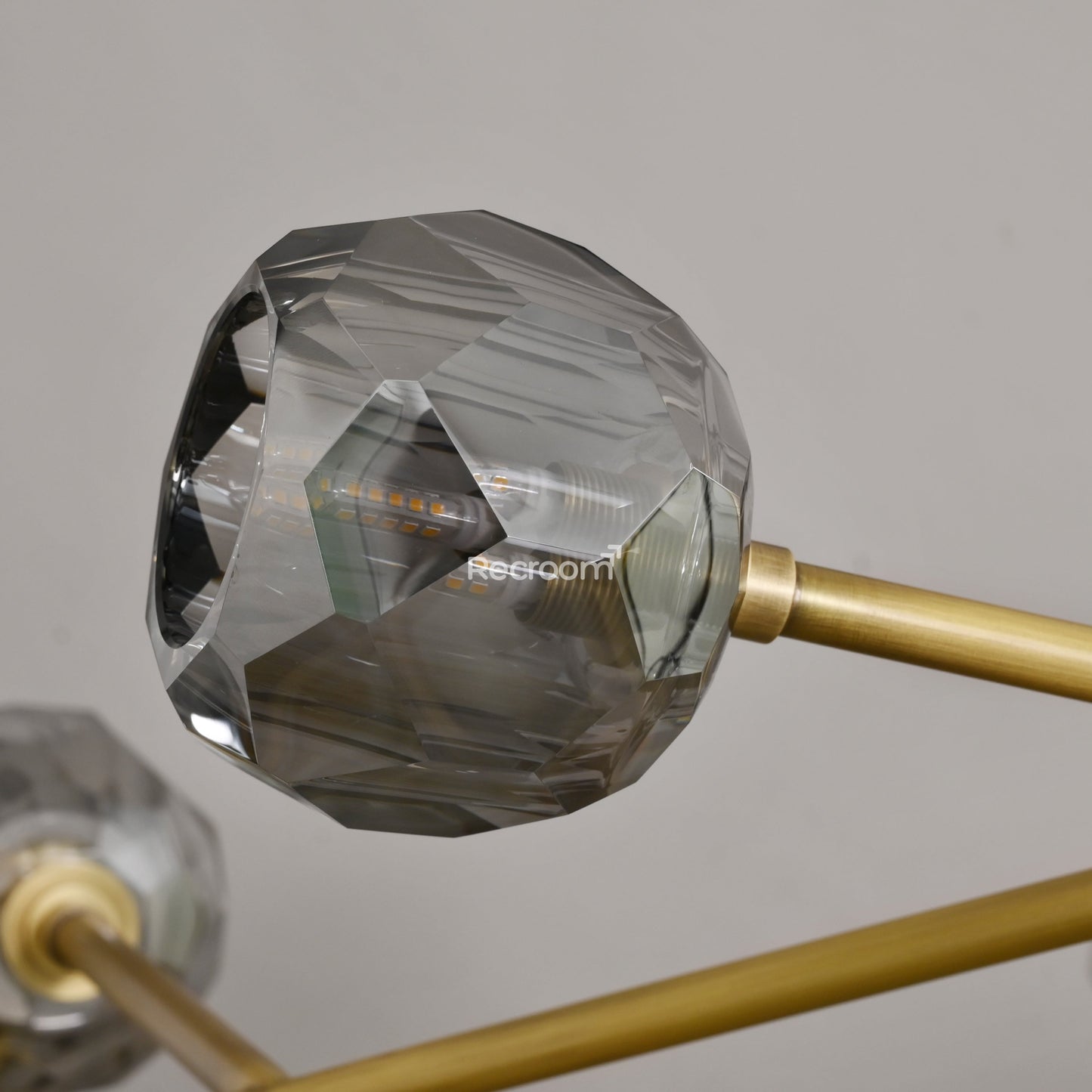 Boulew Crystal Glass Round Chandelier 72"