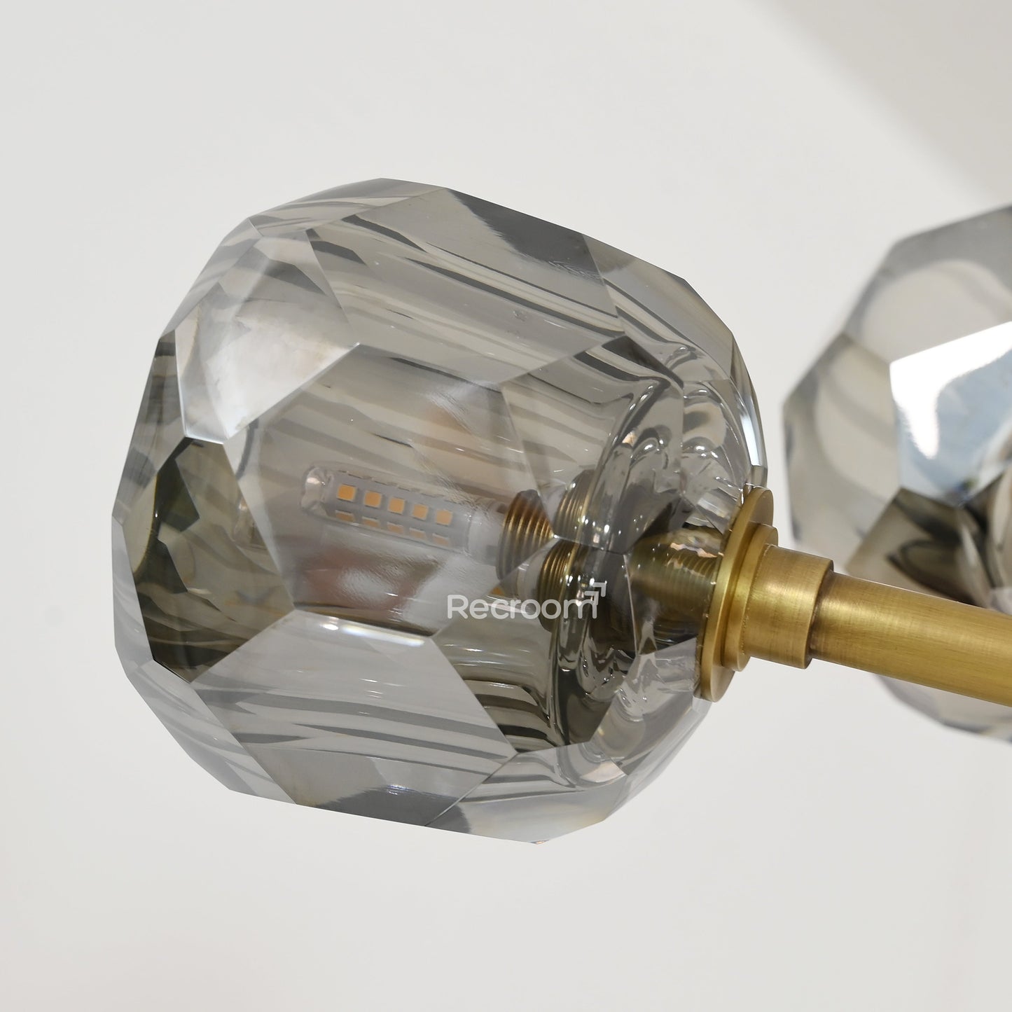 Boulew Crystal Glass Round Chandelier 36"