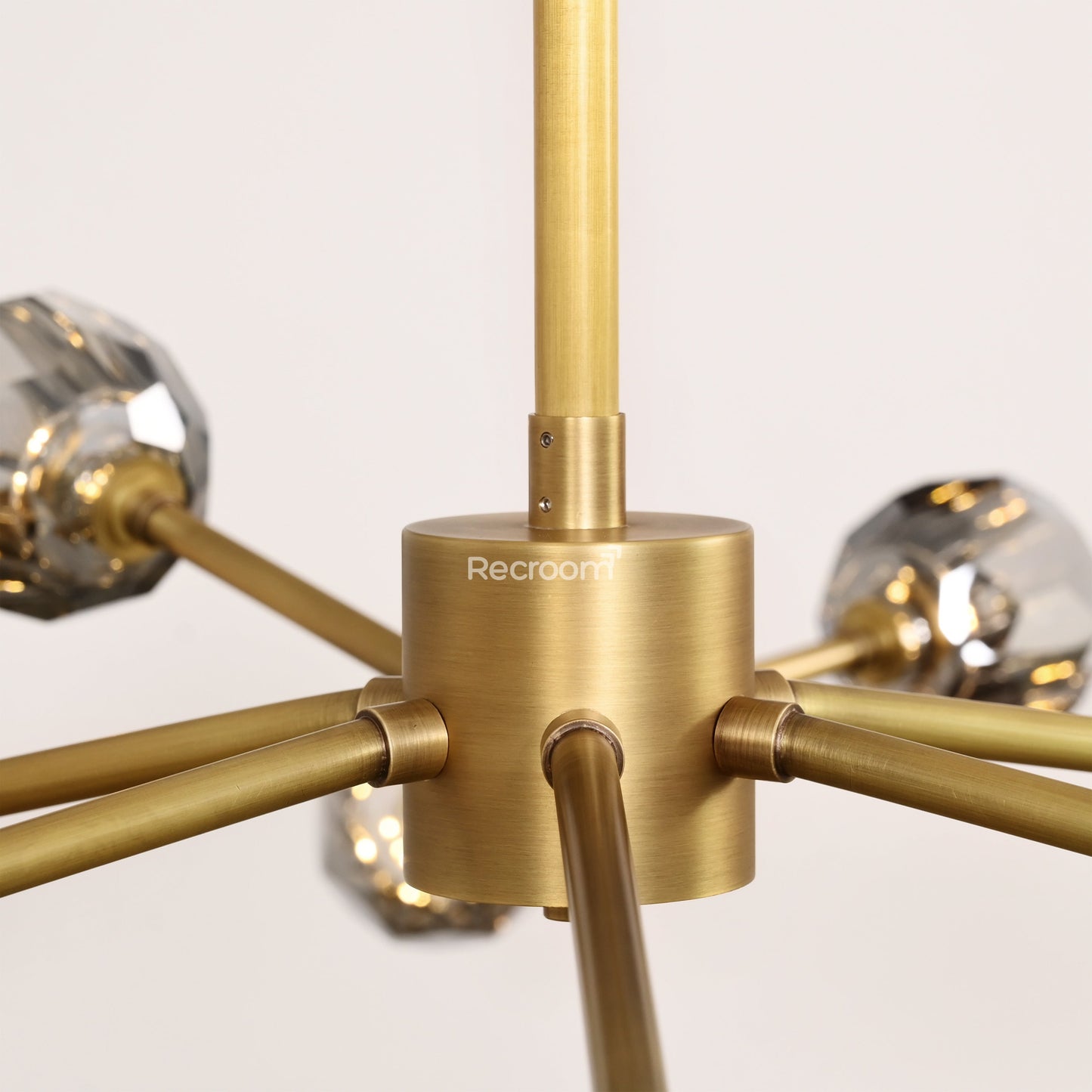 Boulew Crystal Glass Round Chandelier 72"