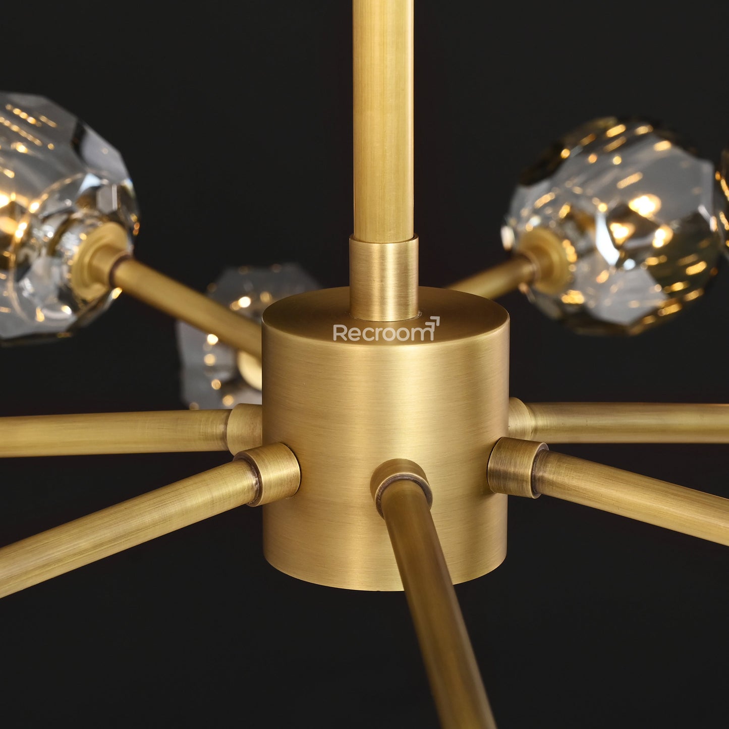 Boulew Crystal Glass Round Chandelier 60"