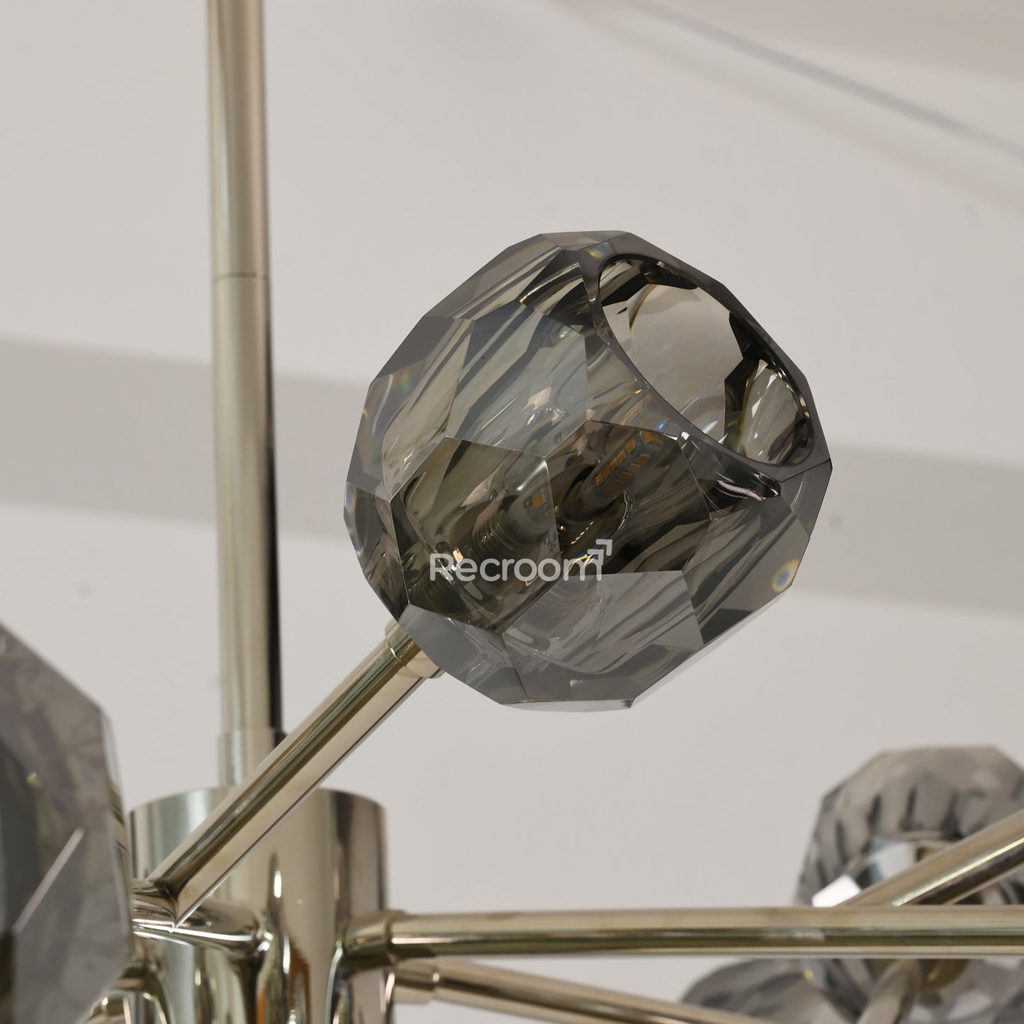 Boulew Crystal Glass Round Chandelier 48"