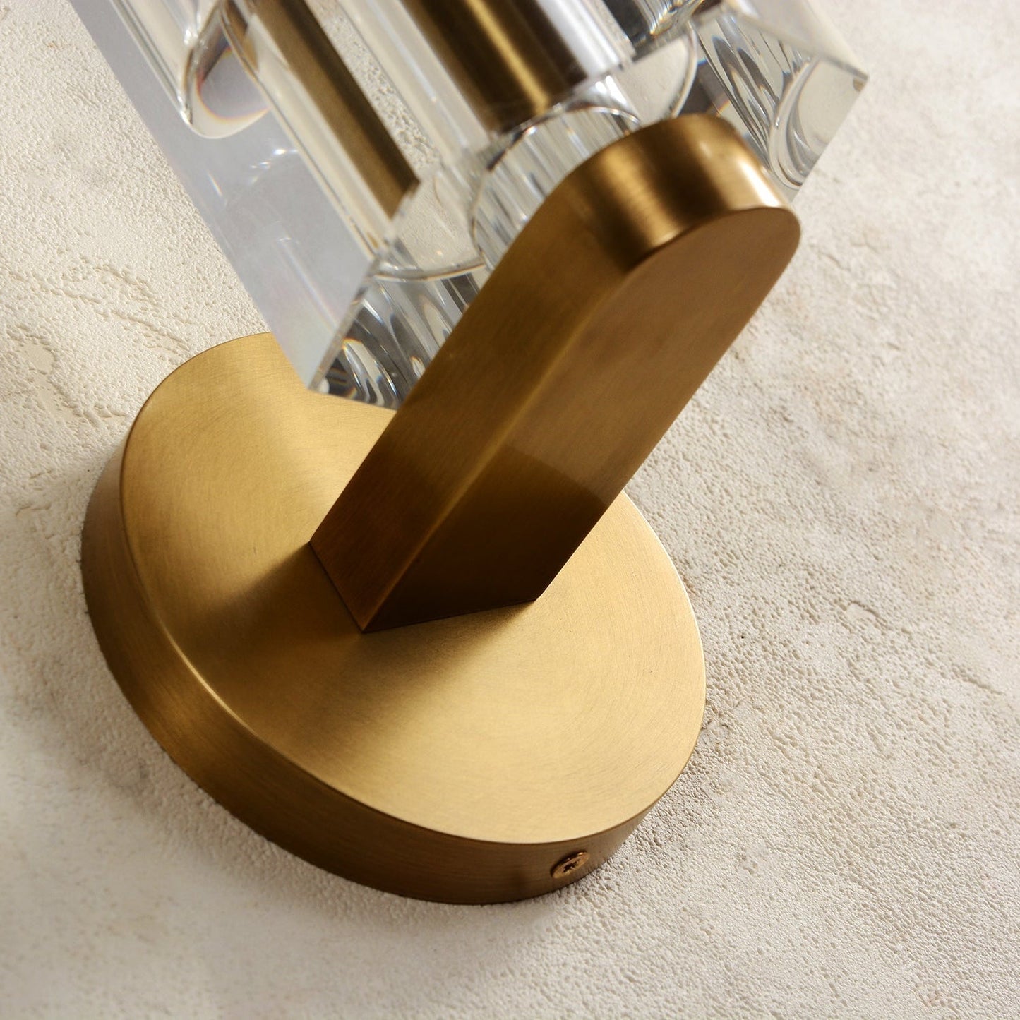 Arcachonest Crystal Wall Sconce 9"H