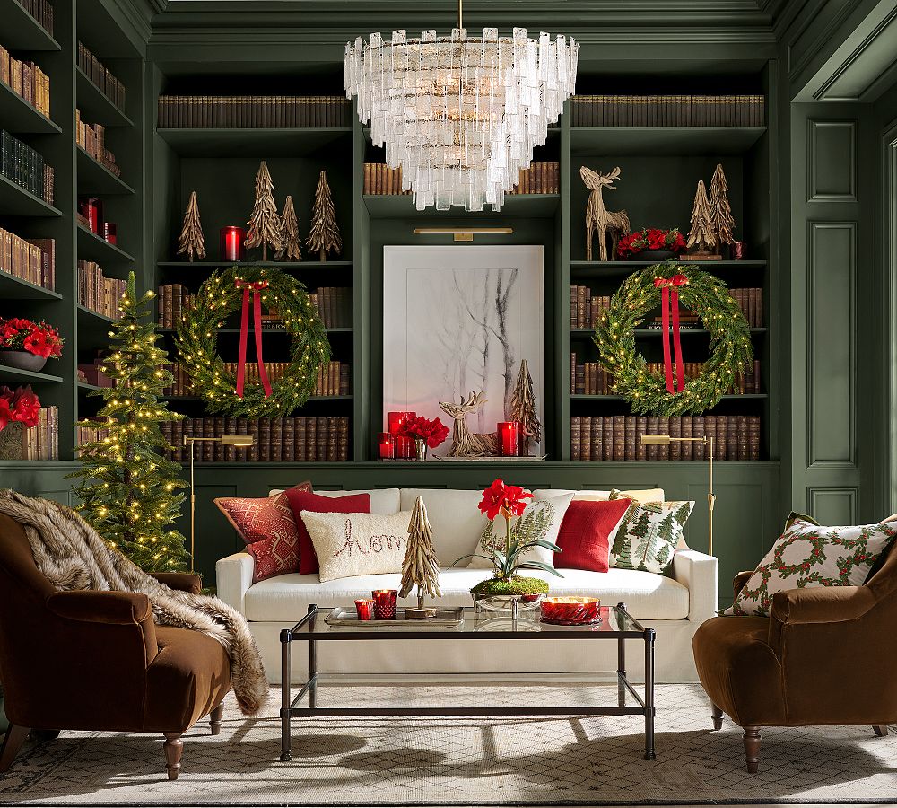 Avalon Cast Glass Round Tiered Chandelier (33")