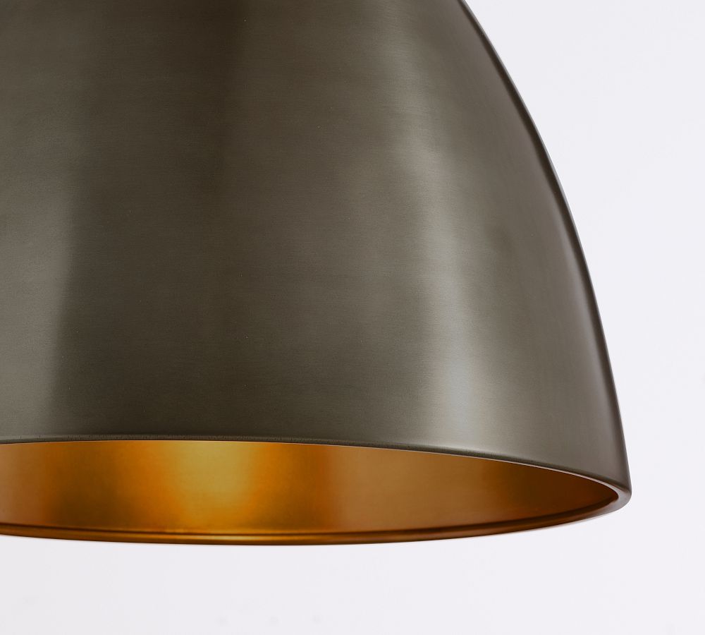 Bridget Metal Pendant (14"-17")