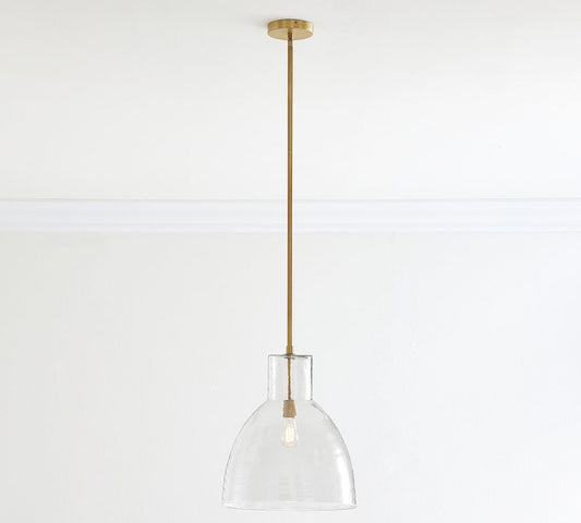 Bridget Recycled Glass Pendant (8"-17")