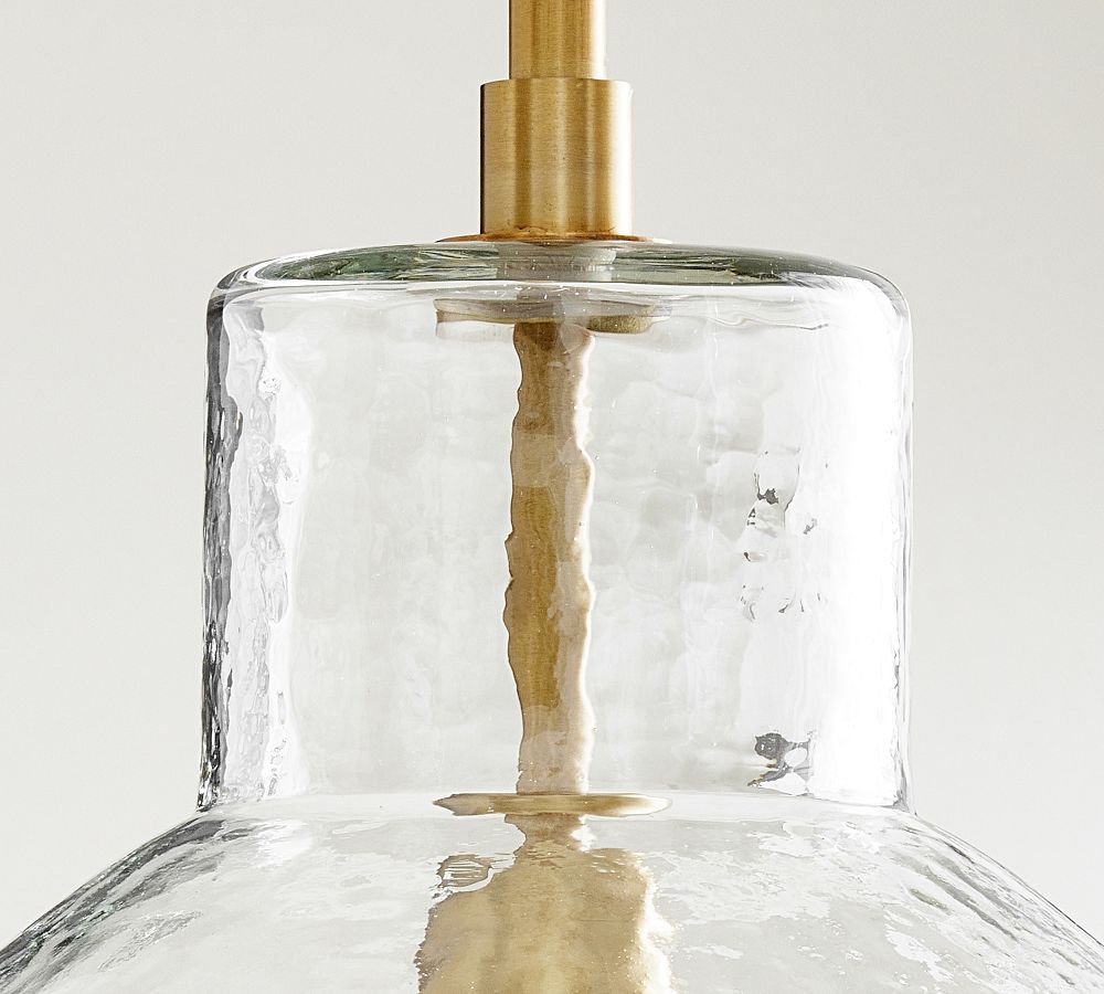 Bridget Recycled Glass Pendant (8"-17")