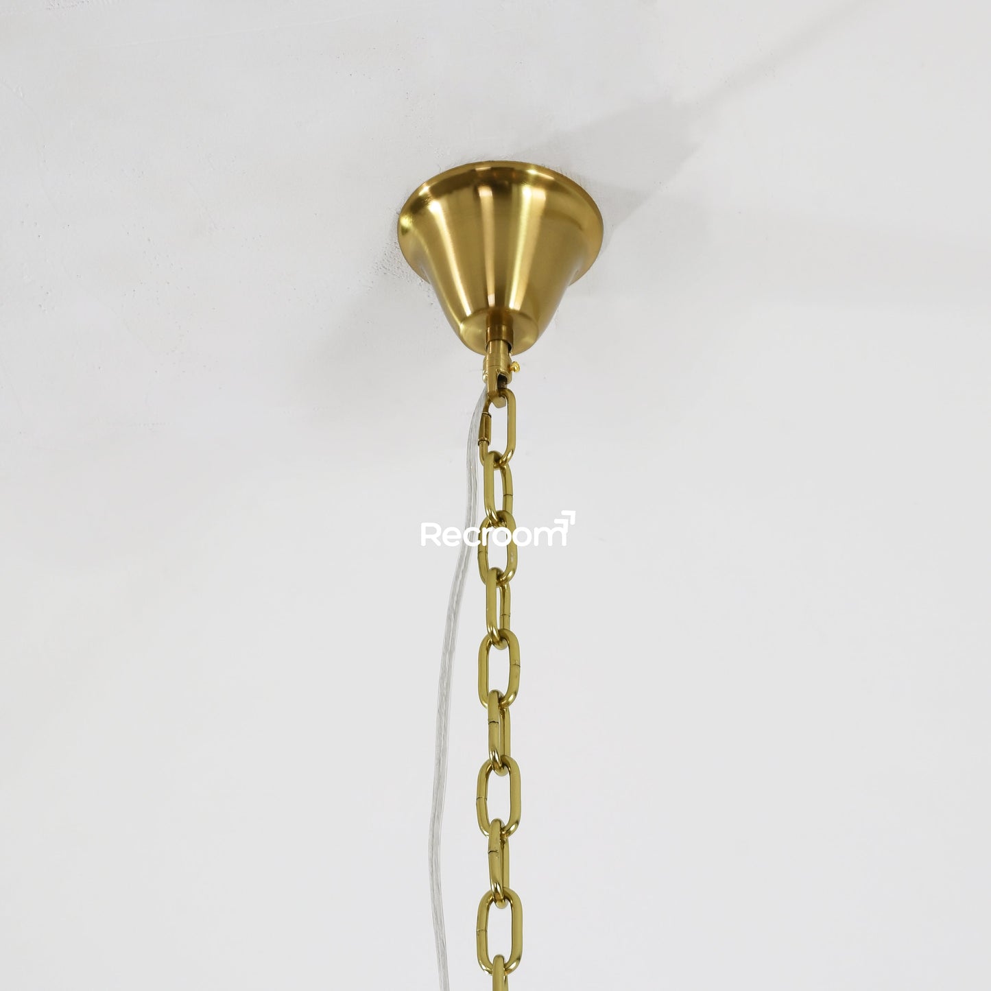 Rococonut Crystal Outdoor Chandelier 33”