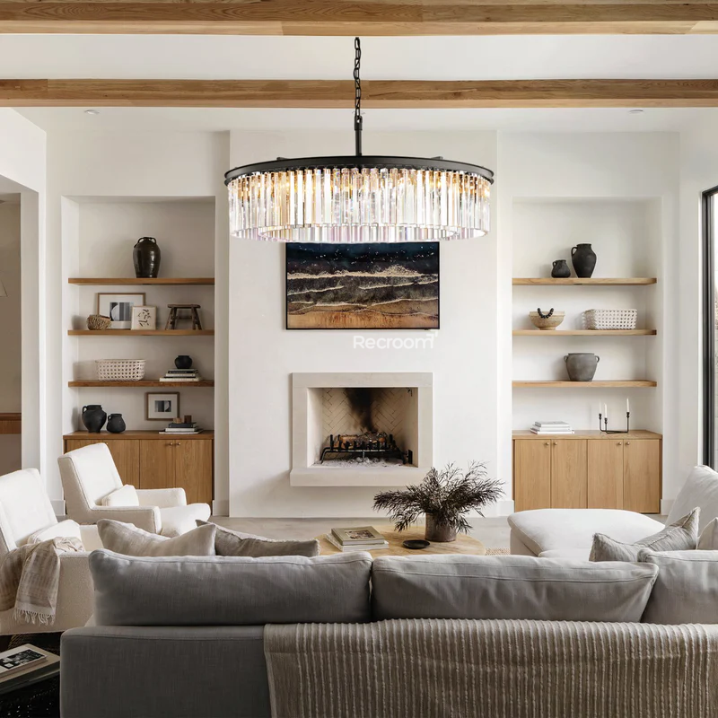 Odean Round Chandelier 44"