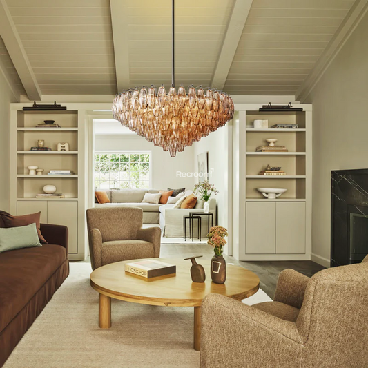 Chia Round Tired Chandelier 37"