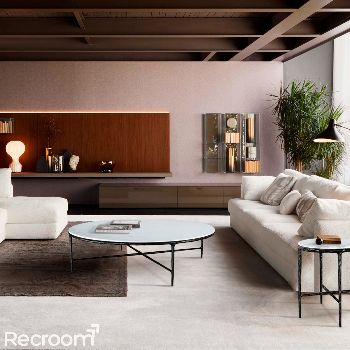 Thaddeo Marble Round Coffee Table