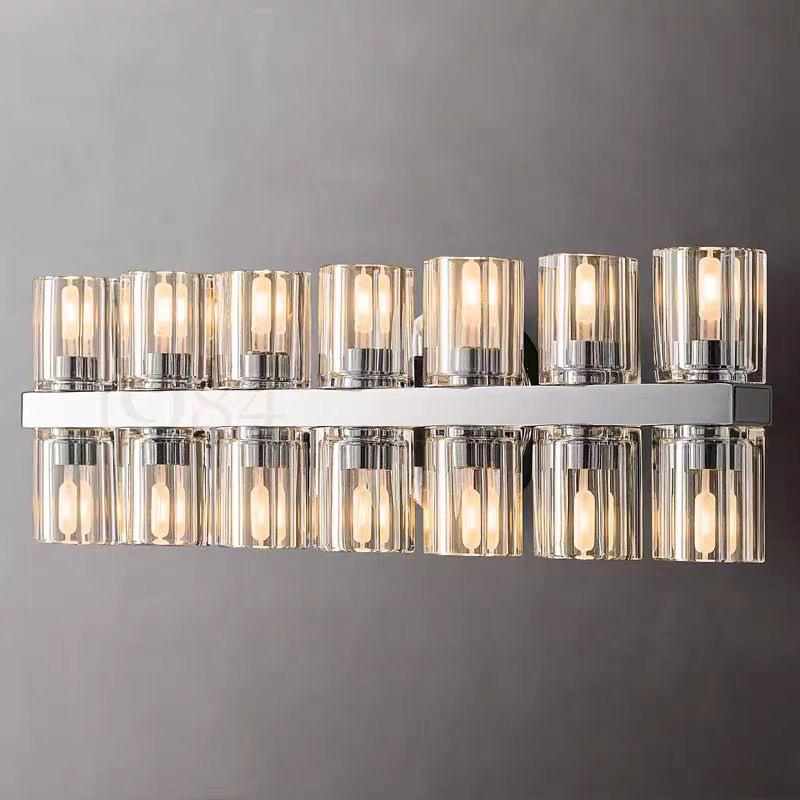 Arcachonest Crystal Wall Sconce 20"W