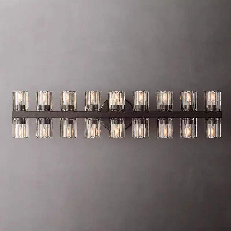 Arcachonest Crystal Wall Sconce 20"W