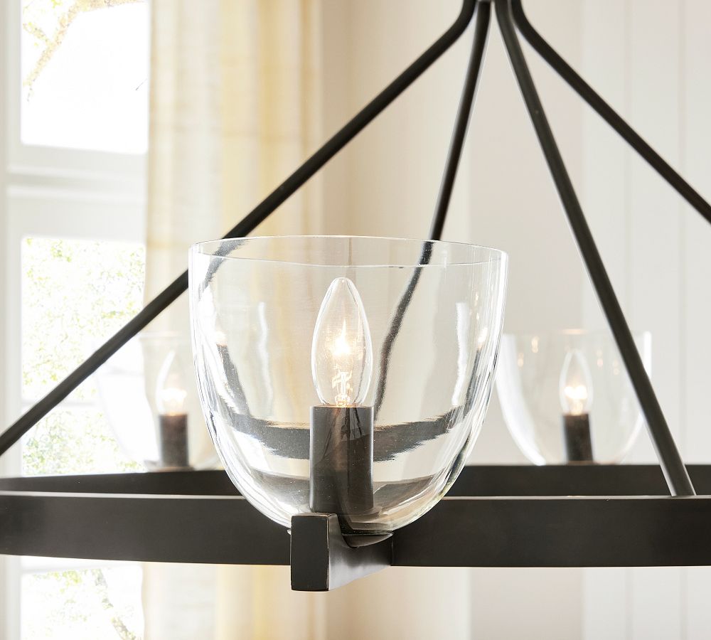 Chamberlin Metal Round Chandelier (50")