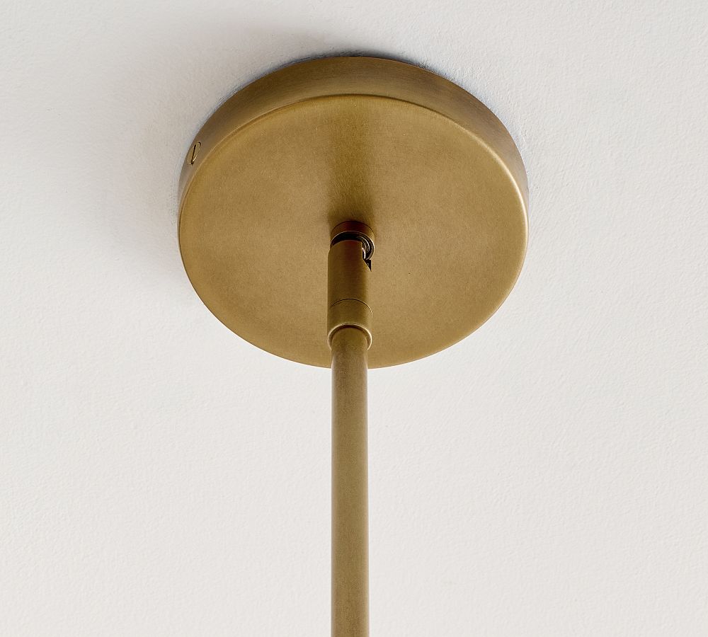 Chambers Metal Staggered Chandelier (36")