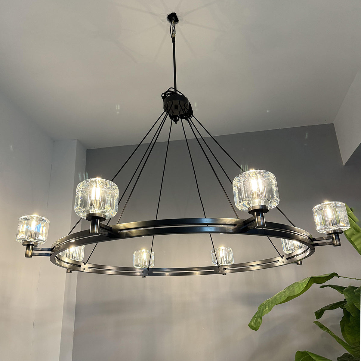 Demarat Round Chandelier 36"