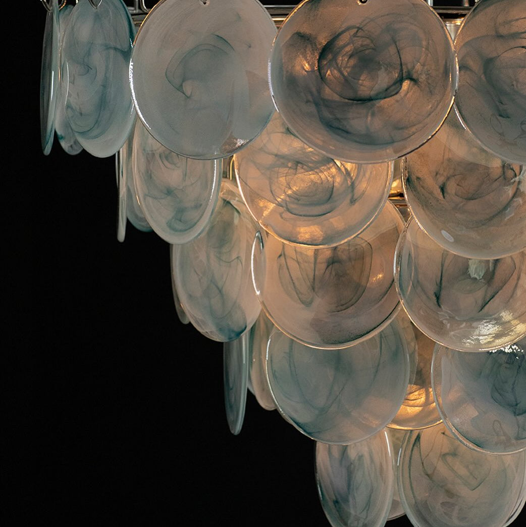 Murano Chandelier 57 Blue