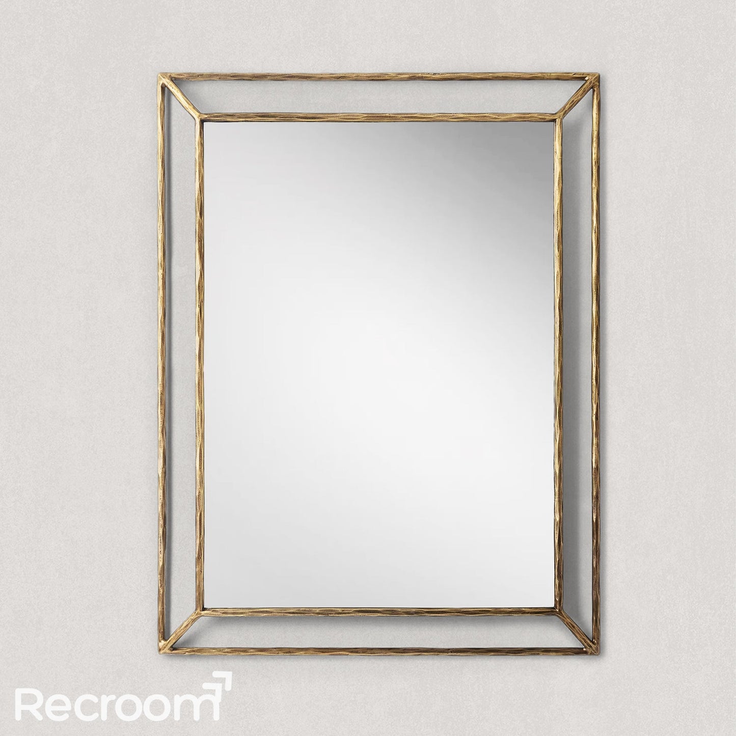Thaddeo Open Beveled Mirror