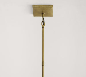 Fallon Forged-Iron Linear Chandelier (46")