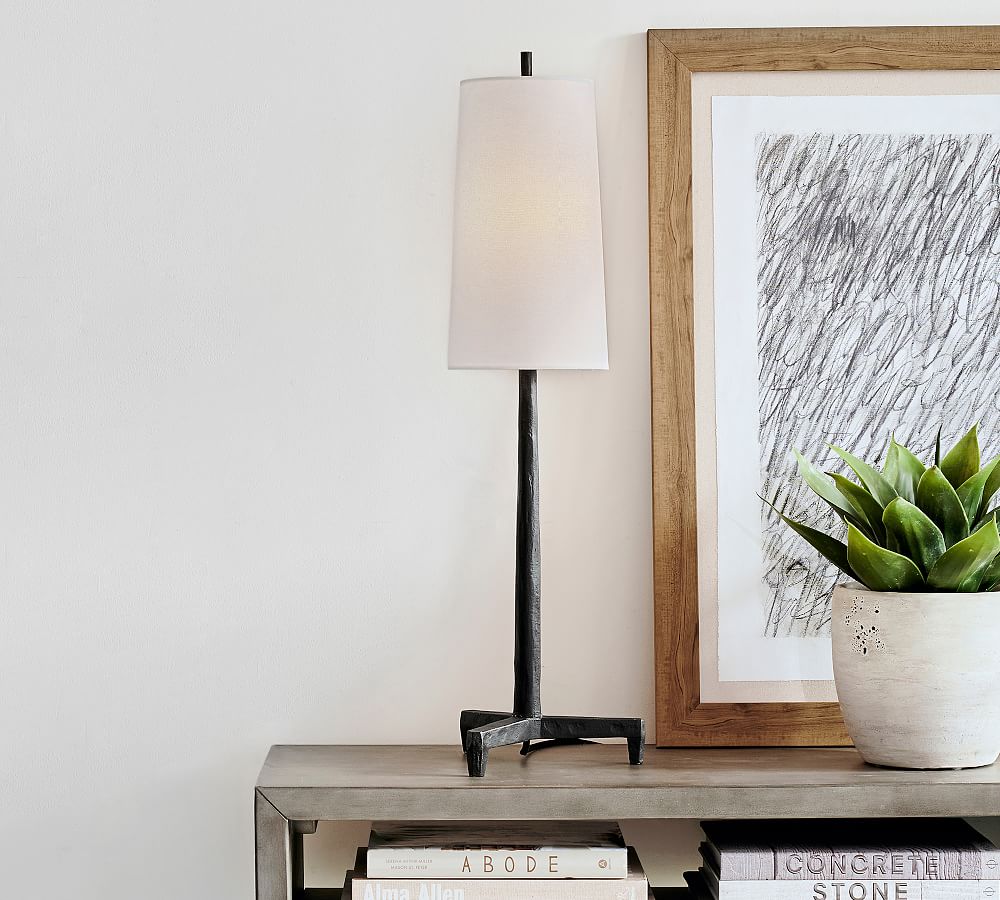 Fallon Forged-Iron Table Lamp (32")