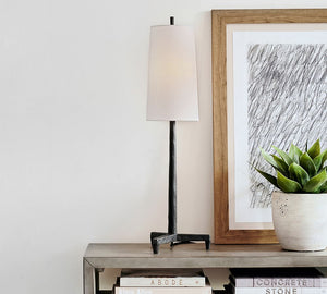 Fallon Forged-Iron Table Lamp (32")