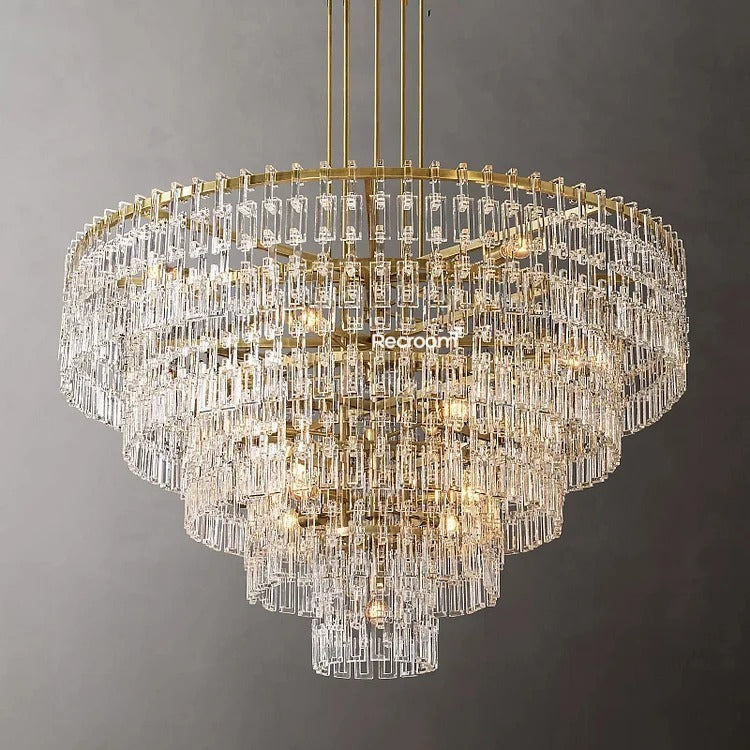 Marige Tiered Round Chandelier 36“ 48” 60“
