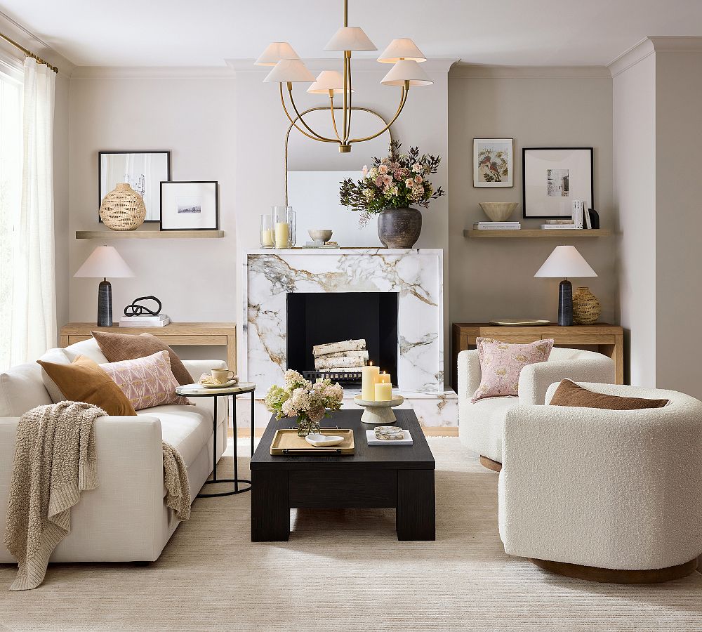 Chambers Metal Staggered Chandelier (36")