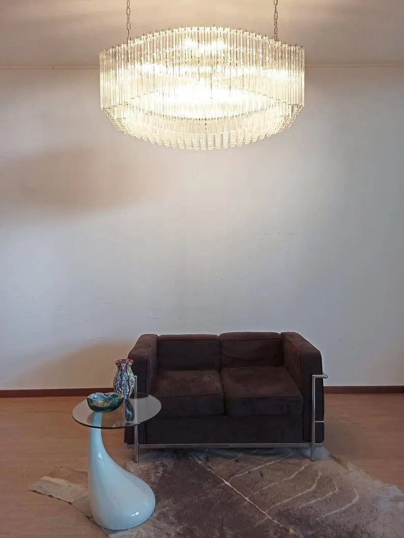 Murano Chandelier – Pagoda – 292 prisms – Transparent