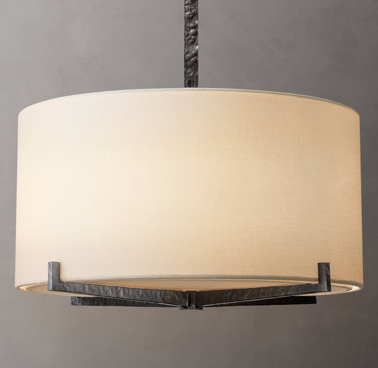 Ryder Linen Pendant 19'' 23''D