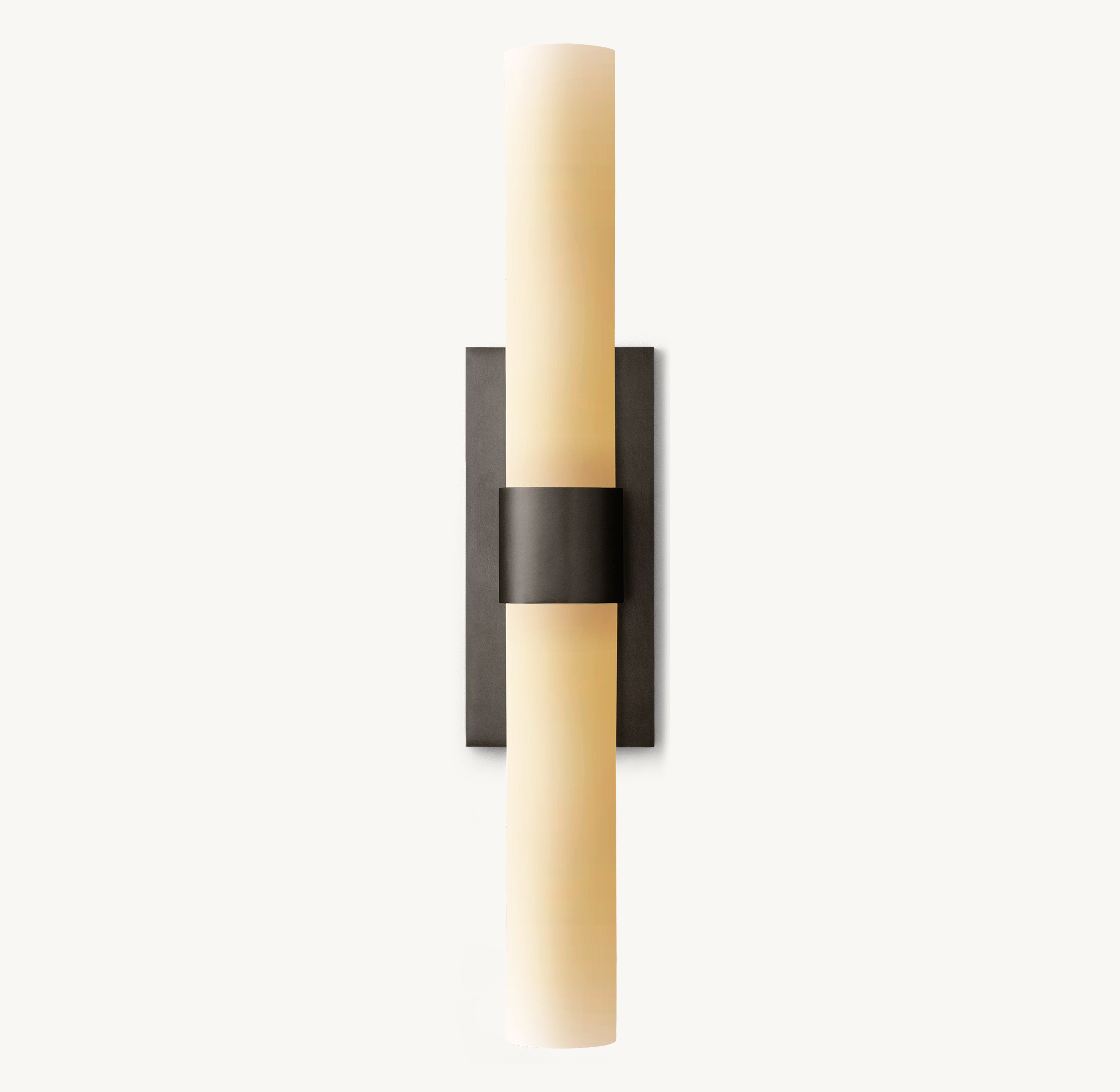 Ravelle Milk Glass Linear Sconce