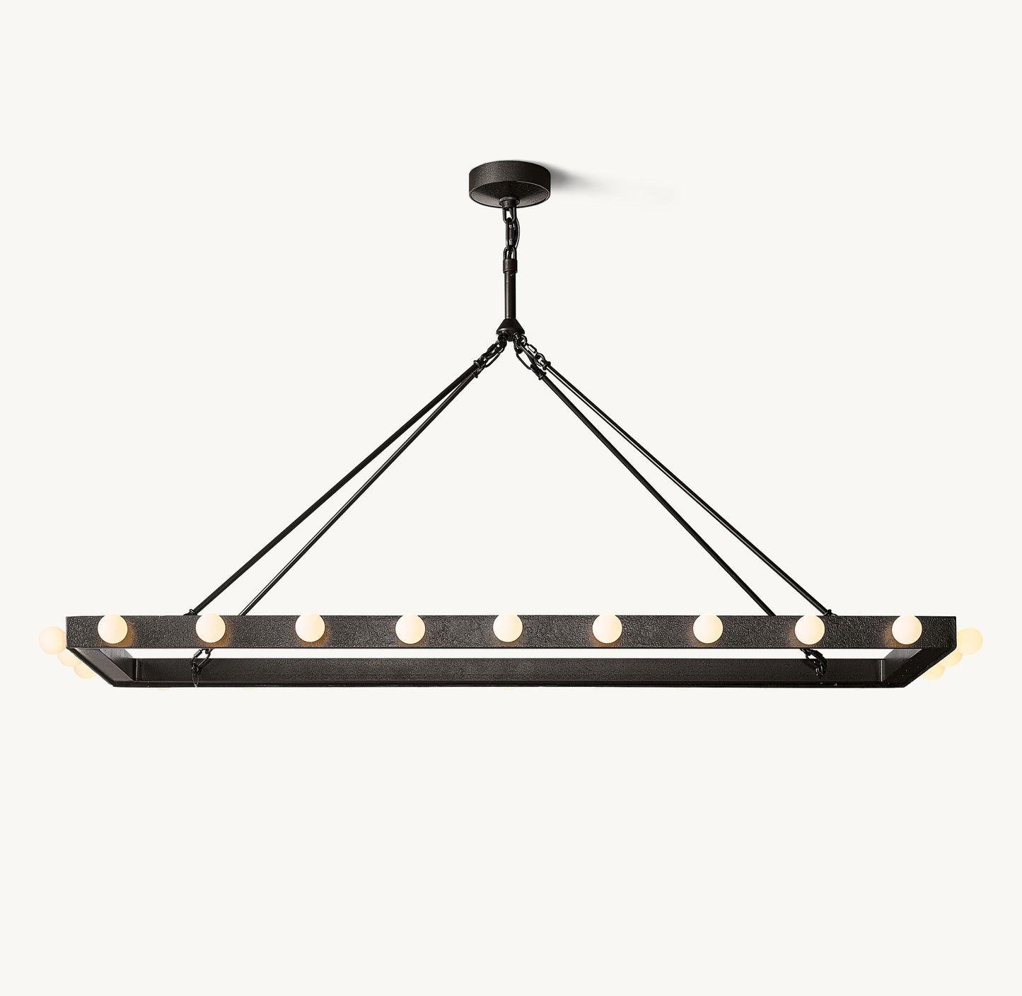 Vitoria Linear Chandelier 54"