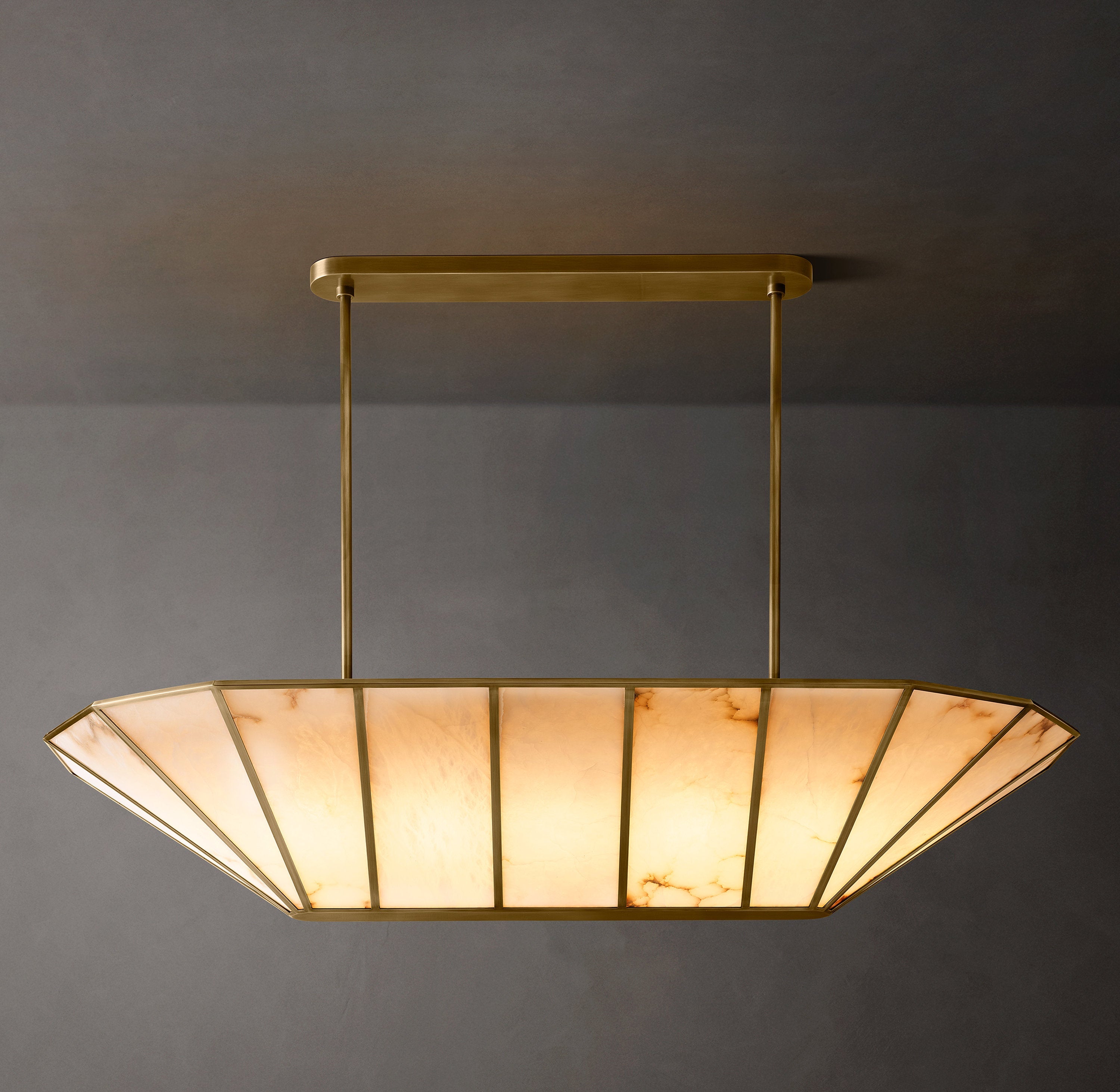 Lucette Linear Chandelier 74"