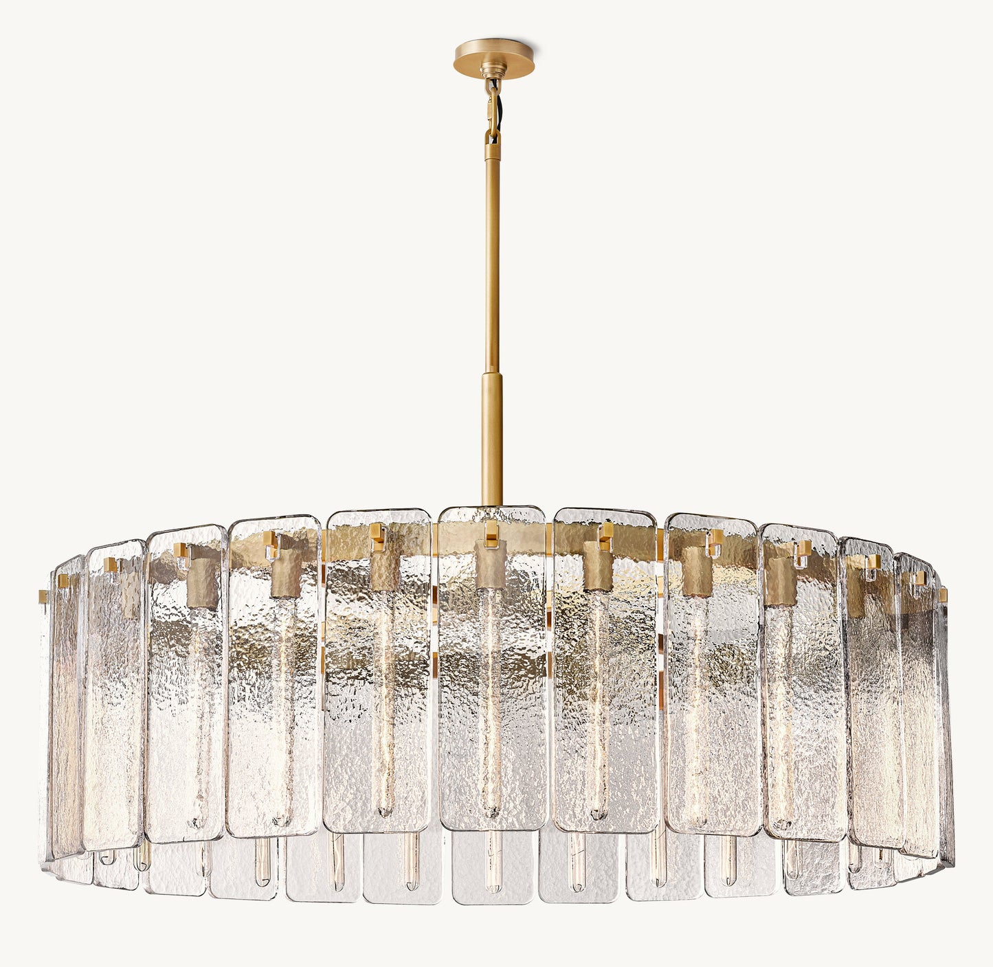 Calamette Glass Round Chandelier 48"