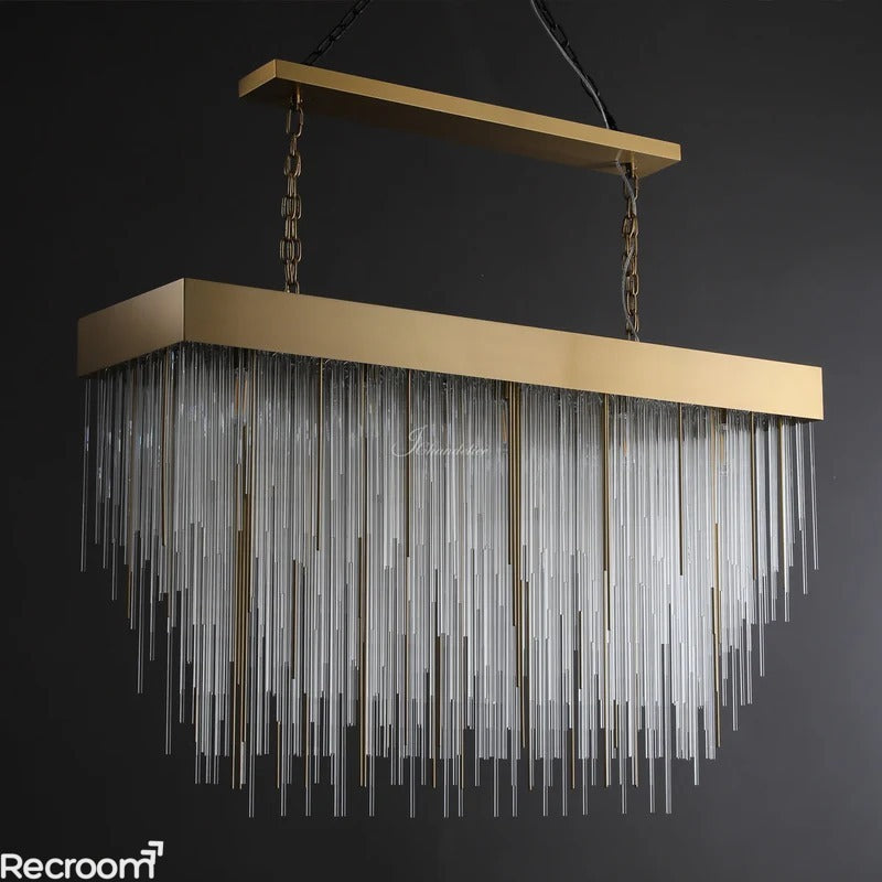 Casa Rectangular Chandelier 54"