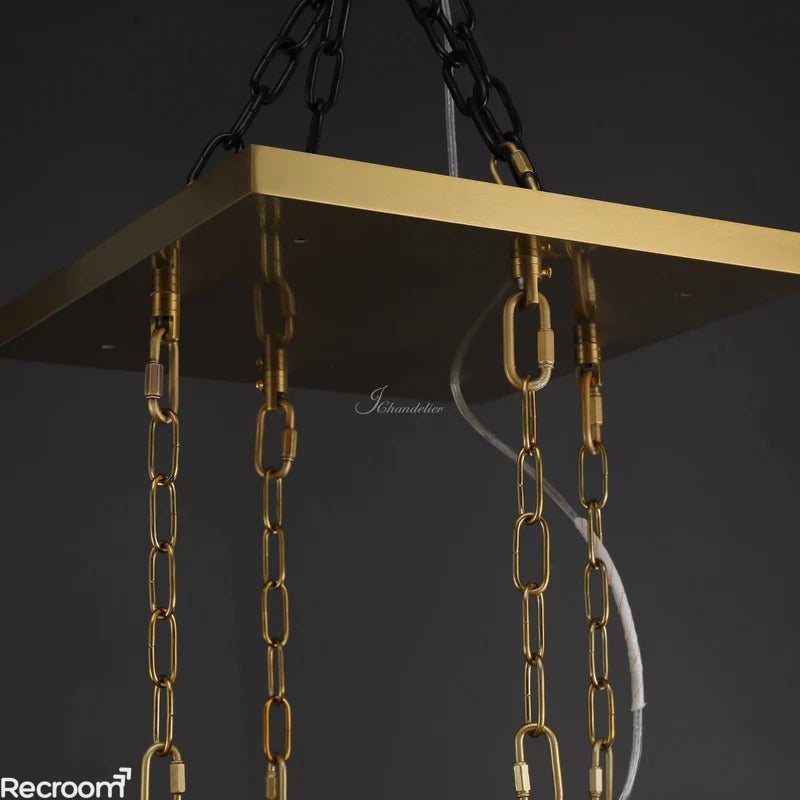 Casa Square Chandelier 21" 30"