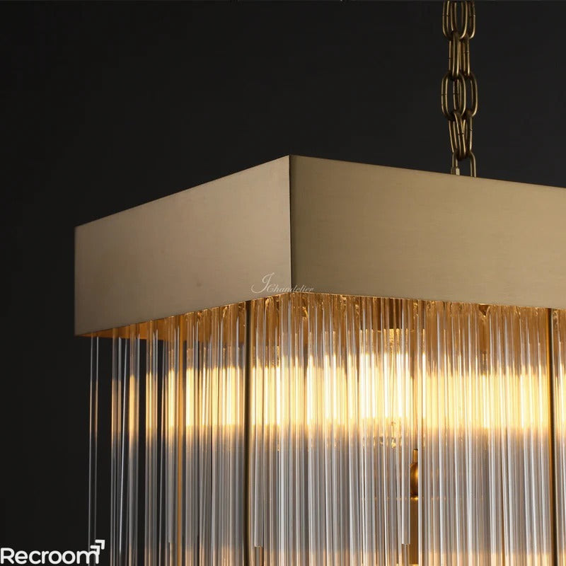 Casa Rectangular Chandelier 54"