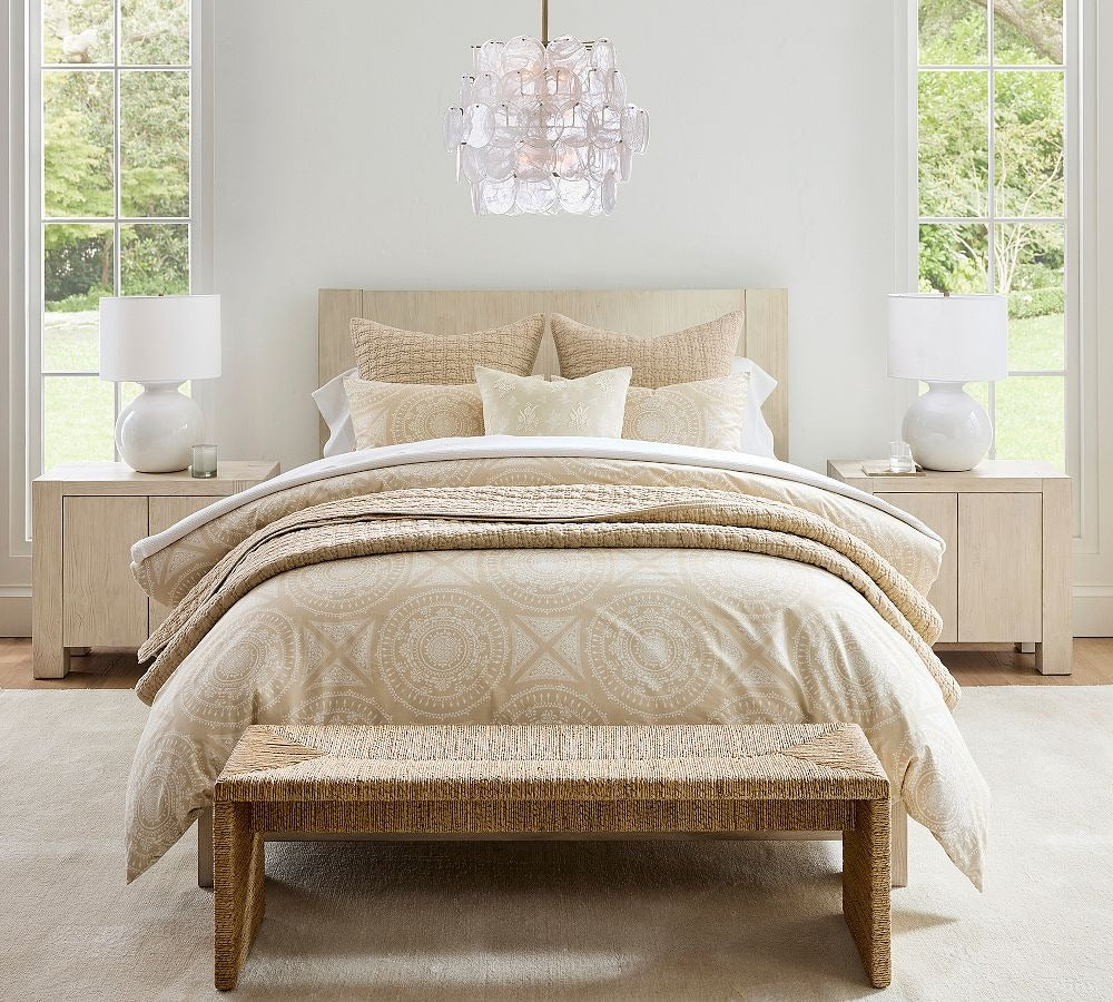 Riviera Glass Disc Chandelier 26"