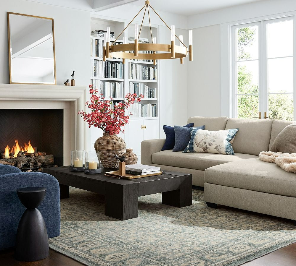 Somerset Metal Round Chandelier 44"D