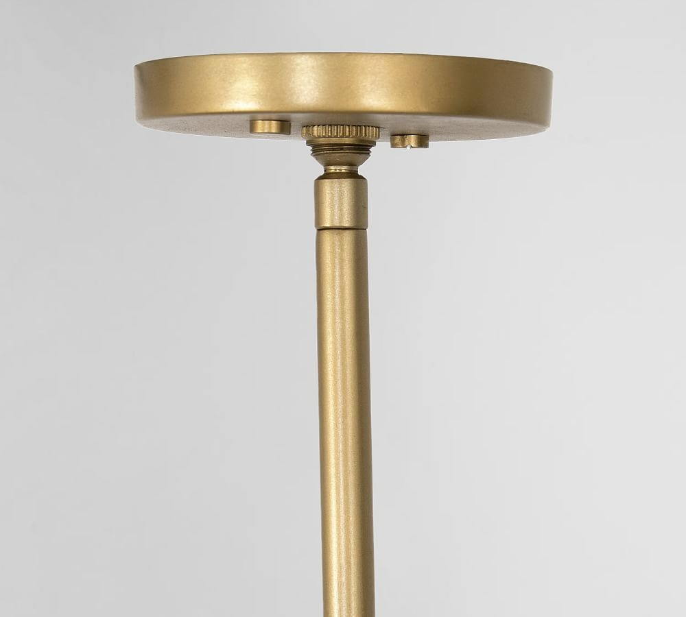 Canlish Leather Chandelier 53"