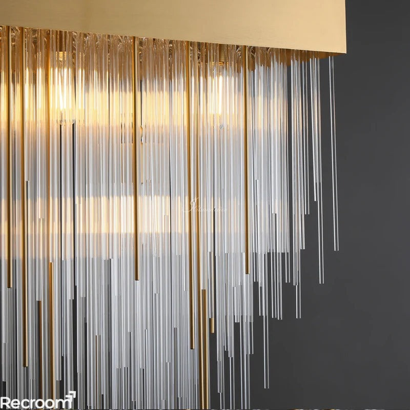 Casa Rectangular Chandelier 54"